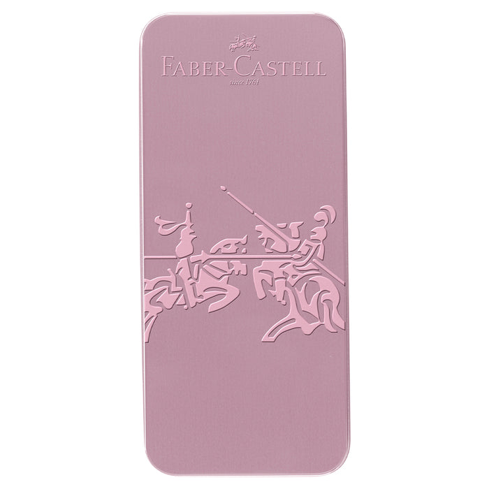 Faber Castell Fountain Pen M / Ballpoint Pen XB Set Grip Edition Rose Shadow #201528 Gift Set