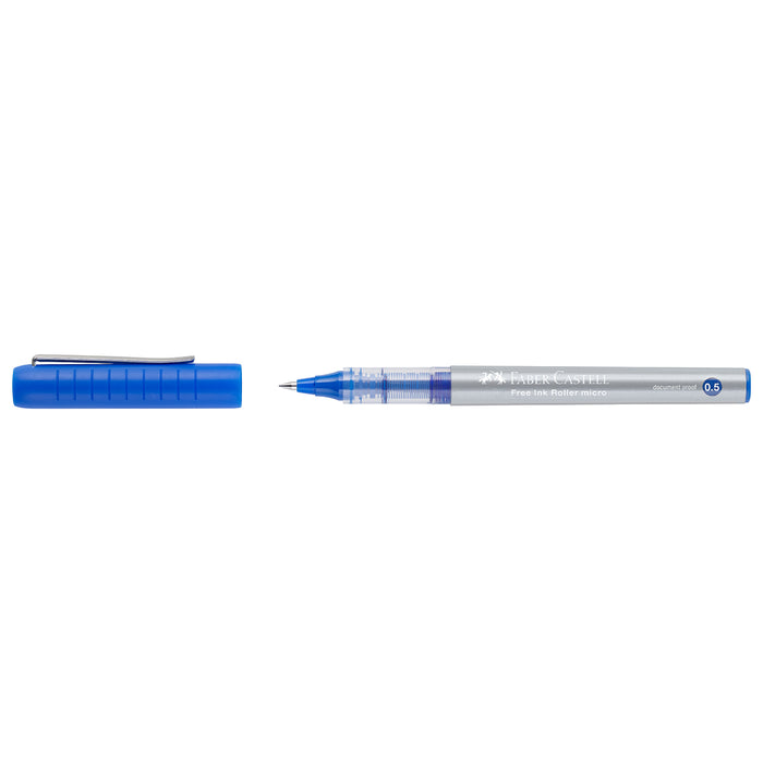 Faber Castell Free Ink Rollerball 0.5 Mm Blue - #348501 Free Ink Roller