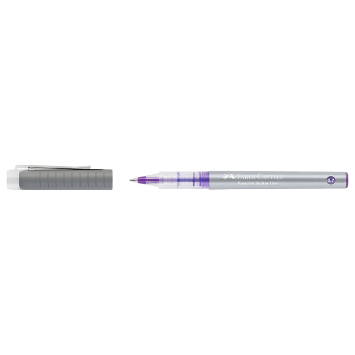 Faber Castell Free Ink Rollerball 0.7 Mm Violet - #348136 Free Ink Roller