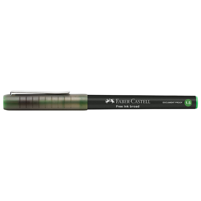 Faber Castell Free Ink Rollerball 1.5 Mm Light Green - #348366 Free Ink Roller