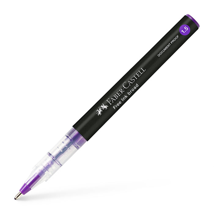 faber castell Free Ink rollerball 1.5 mm violet - #348336 Free Ink Roller