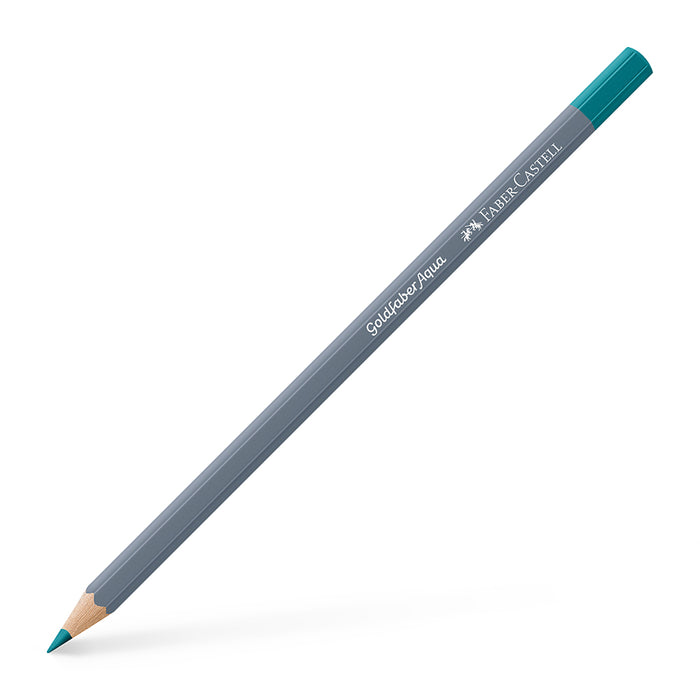 faber castell Goldfaber Aqua Watercolour pencil light cobalt turquoise- #114654 Colour Pencils