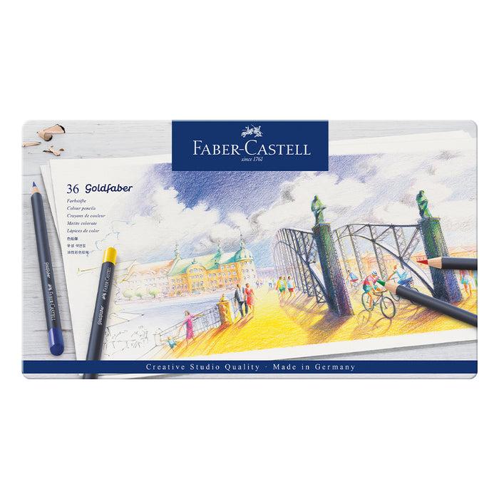 faber castell Goldfaber colour pencil tin of 36 - #114736 Colour Pencils