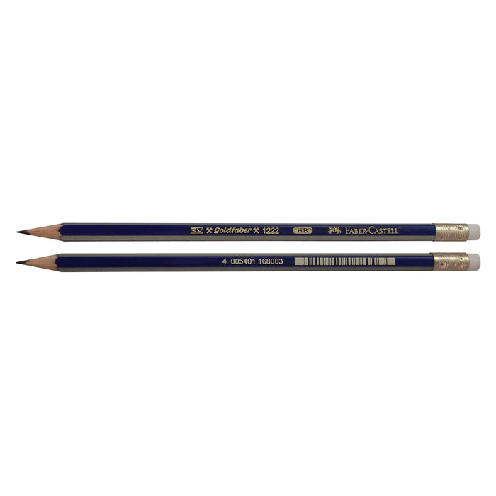 faber castell Goldfaber graphite pencil with eraser HB - #116800 Graphite Pencil