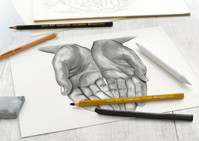 Faber Castell Goldfaber Sketch Set Charcoal - #114002 Sketch Set