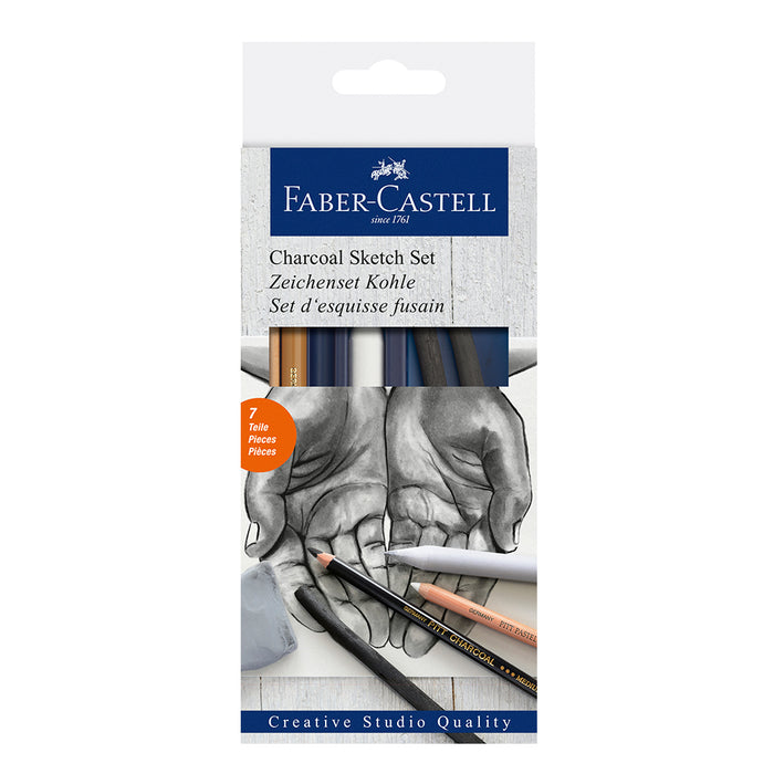 faber castell Goldfaber Sketch set charcoal - #114002 Sketch Set