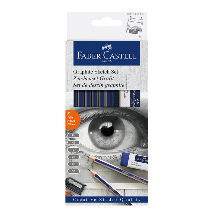 faber castell Goldfaber Sketch set graphite - #114000 Sketch Set
