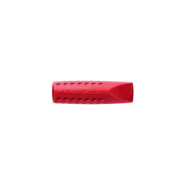 faber castell Grip 2001 eraser cap eraser red & grey #187001 Eraser