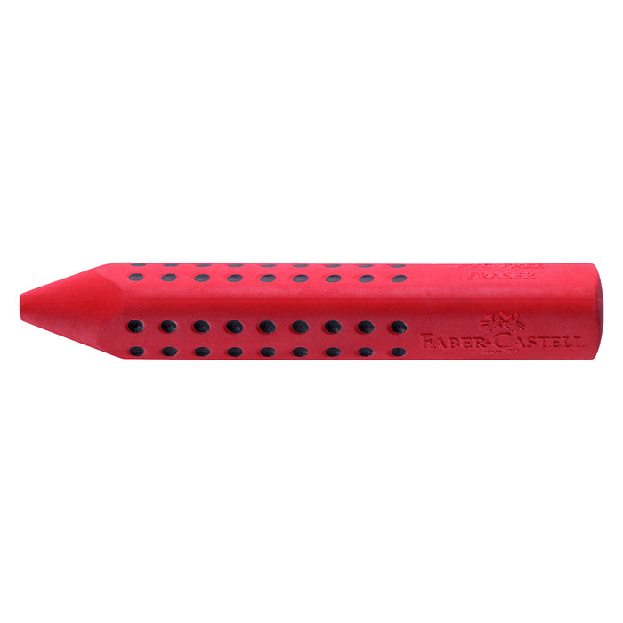 faber castell Grip 2001 triangular eraser red - #187101 Eraser