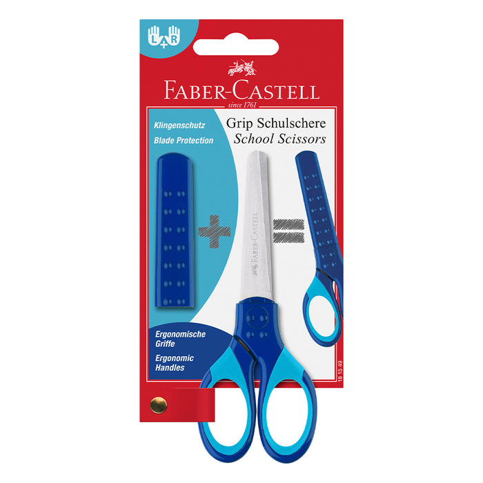 Faber Castell Grip School Scissors Blue #181549 Scissors
