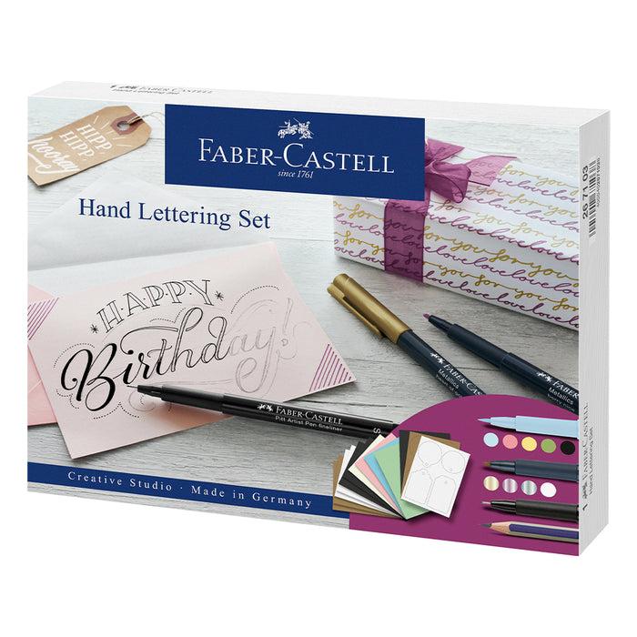 Faber Castell Hand Lettering Gift Set 12 Pieces - #267103 Pitt Artist Pens