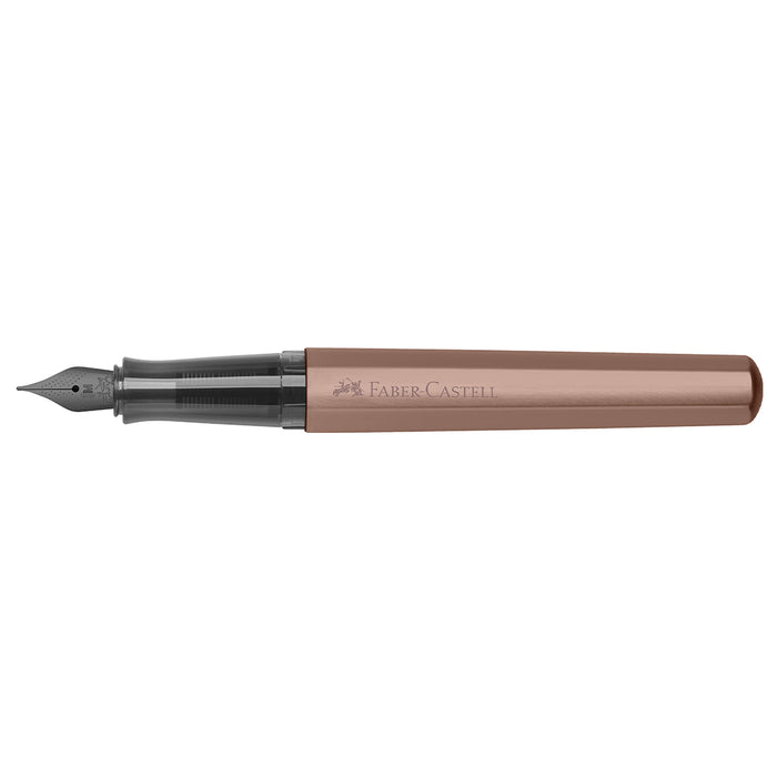 Faber Castell Hexo Fountain Pen Bronze - Medium - #150580 Fountain Pen