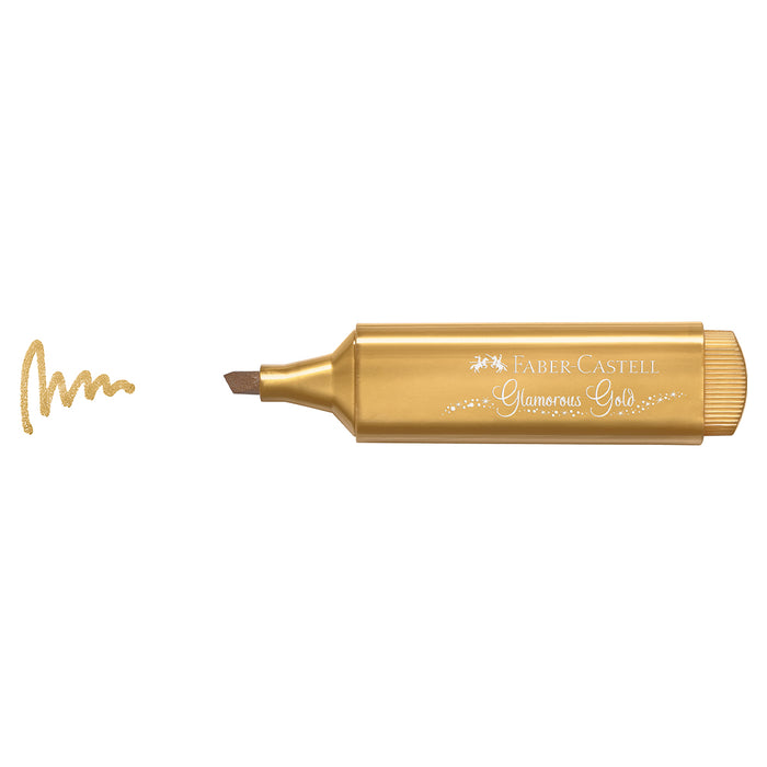 Faber Castell Highlighter TL 46 Metallic Glamorous Gold - #154650 Textliner