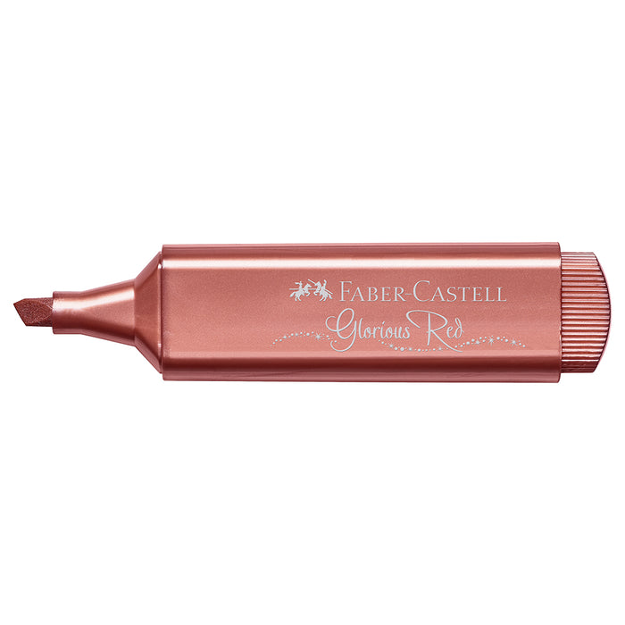 Faber Castell Highlighter TL 46 Metallic Glorious Red - #154673 Textliner