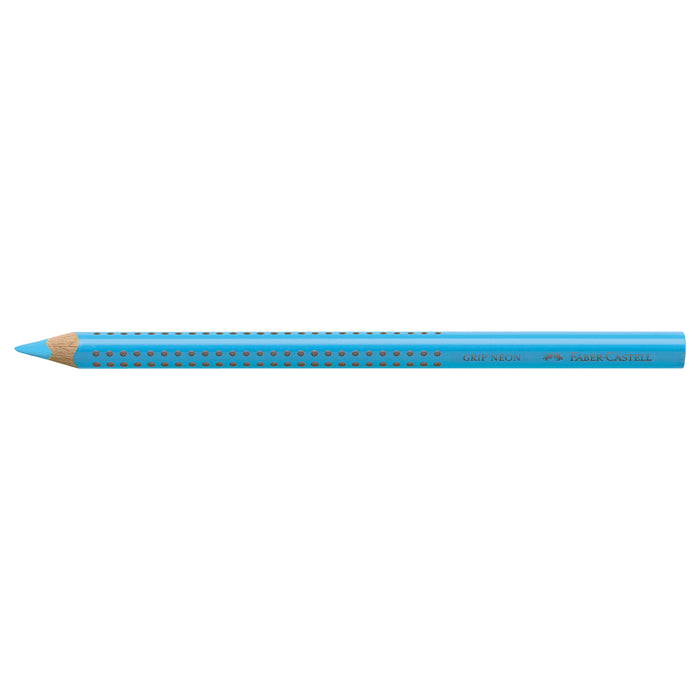 Faber Castell Jumbo Grip Neon Dry Textliner Blue - #114851 Textliner