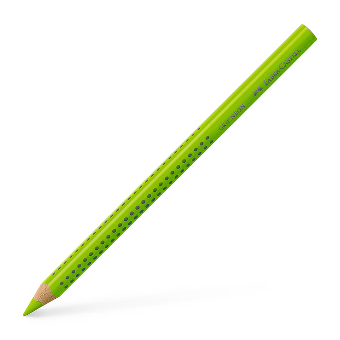 Faber Castell Jumbo Grip Neon Dry Textliner Green - #114863 Textliner