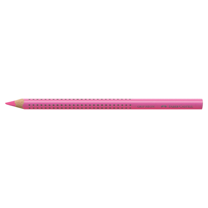 Faber Castell Jumbo Grip Neon Dry Textliner Pink - #114828 Textliner
