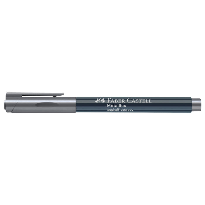 Faber Castell Metallics Marker Asphalt Cowboy - #160775 Metallic Marker