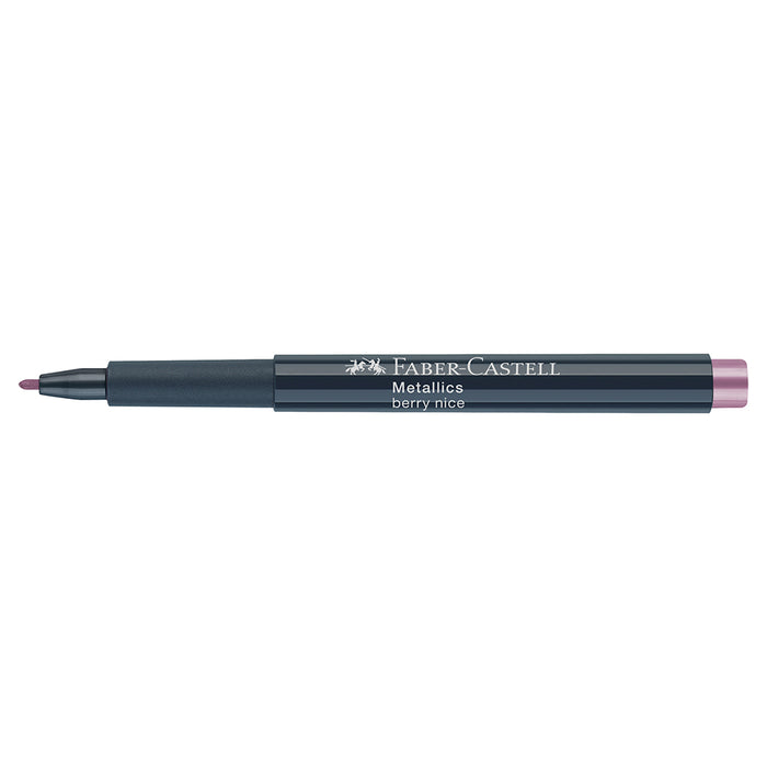 Faber Castell Metallics Marker Colour Berry Nice - #160790 Metallic Marker