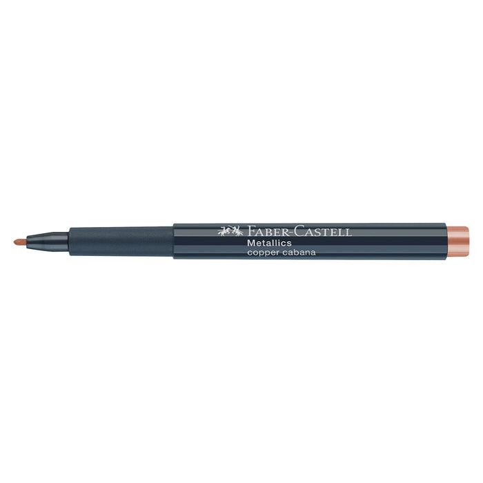 Faber Castell Metallics Marker Colour Copper Cabana - #160752 Metallic Marker