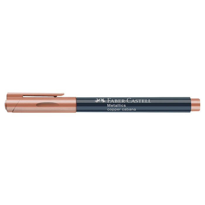 Faber Castell Metallics Marker Colour Copper Cabana - #160752 Metallic Marker