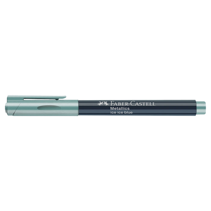 Faber Castell Metallics Marker Colour Ice Ice Blue - #160792 Metallic Marker
