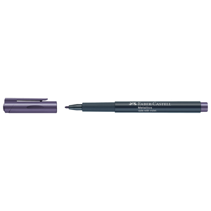 Faber Castell Metallics Marker Date With Violet - #160736 Metallic Marker