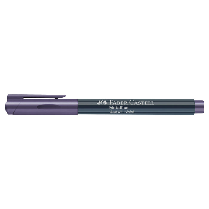Faber Castell Metallics Marker Date With Violet - #160736 Metallic Marker