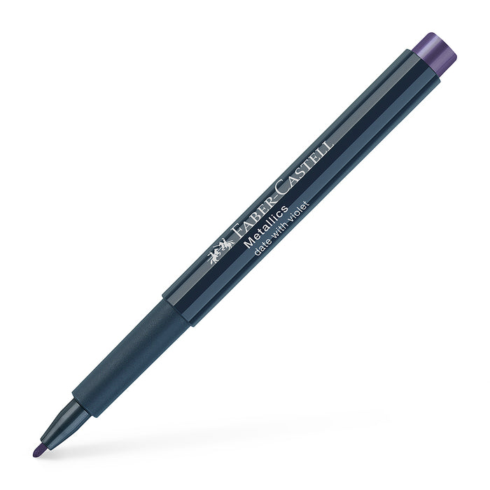 Faber Castell Metallics Marker Date With Violet - #160736 Metallic Marker