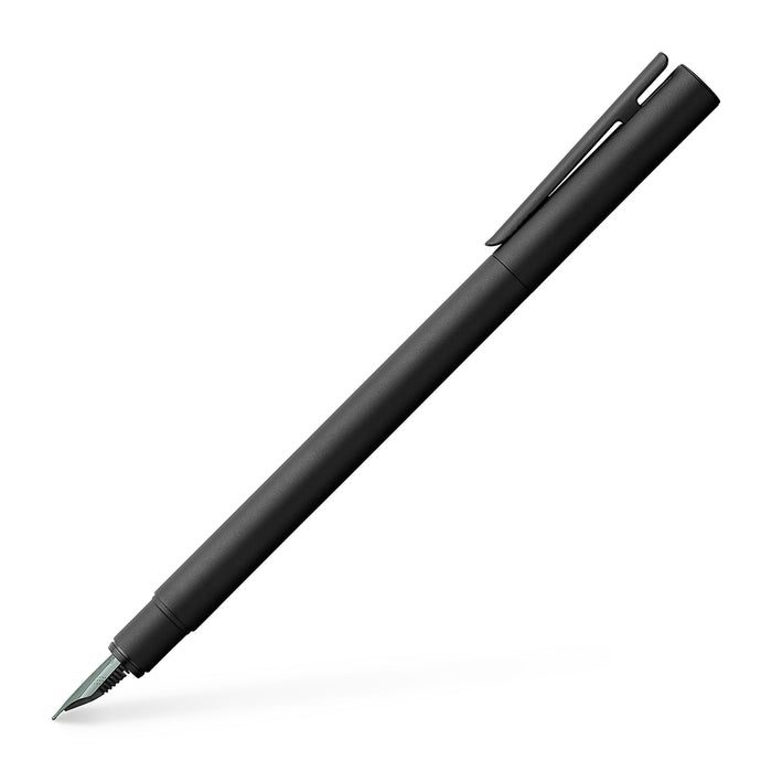 faber castell NEO slim Fountain Pen Black Matt- Broad - #342303 Fountain Pen