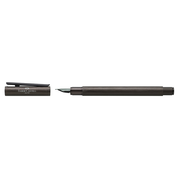 Faber Castell NEO Slim Fountain Pen Gun Metal - Broad - #146253 Fountain Pen