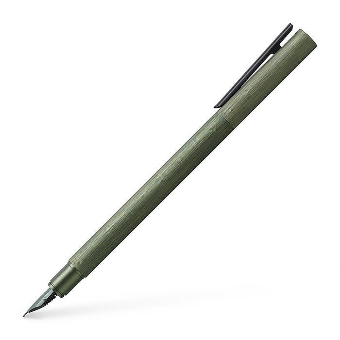 faber castell NEO slim Fountain Pen Olive Green - Broad - #146153 Fountain Pen
