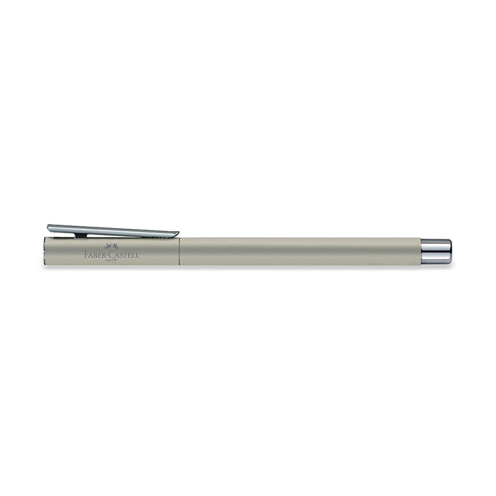 Faber Castell NEO Slim Fountain Pen Stainless Steel Matt - Broad - #342103 Fountain Pen