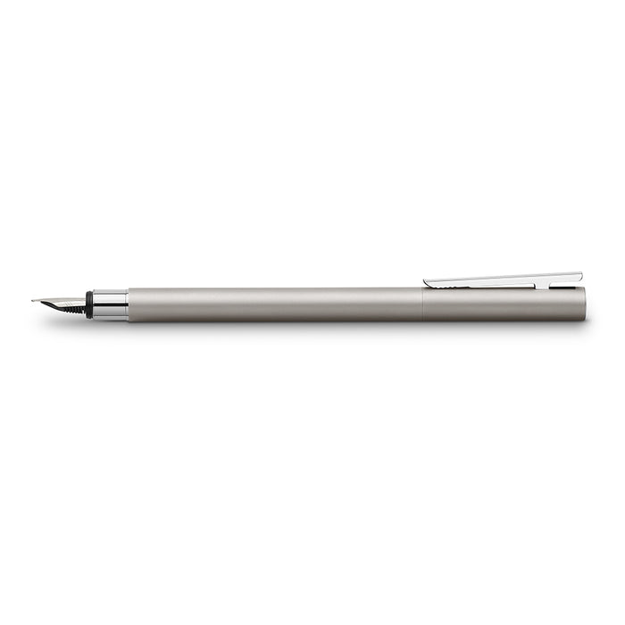 Faber Castell NEO Slim Fountain Pen Stainless Steel Matt - Fine - #342101 Fountain Pen