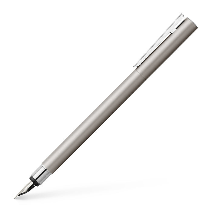 faber castell NEO slim Fountain Pen Stainless Steel Matt - Fine - #342101 Fountain Pen