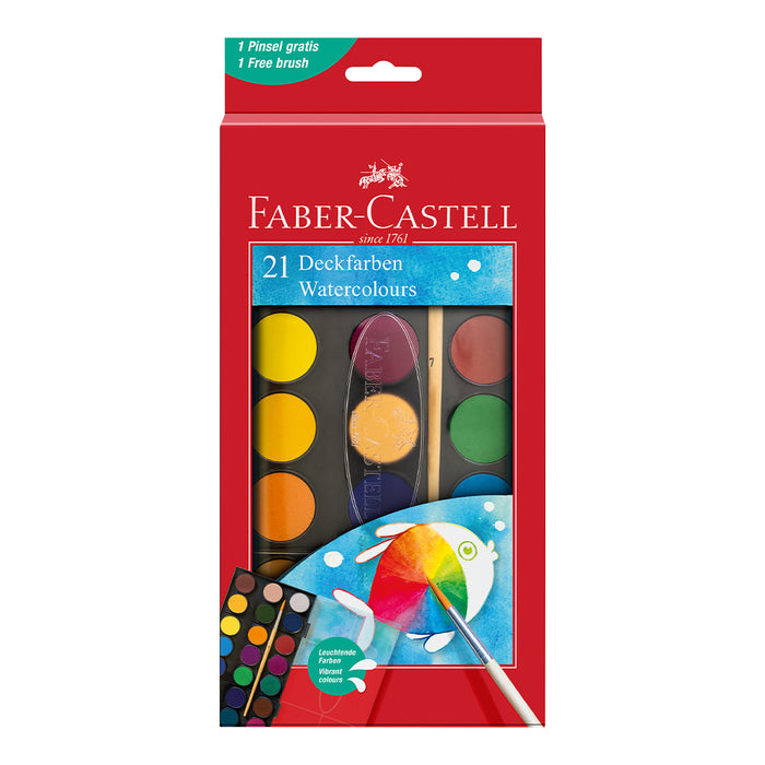 faber castell Paint box of 21 colours #125027 Watercolours