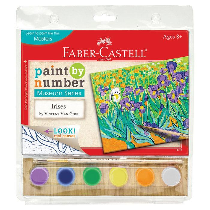 Faber Castell Paint By Number Museum Series – Irises - #14349 Paint By Number