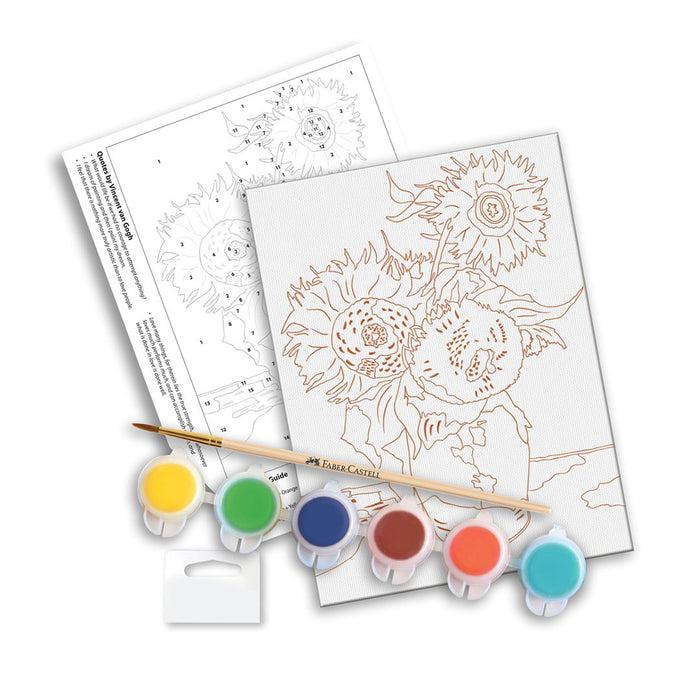 Faber Castell Paint By Number Museum Series - Sunflowers - #14314 Paint By Number