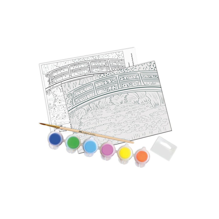 Faber Castell Paint By Number Museum Series - The Japanese Footbridge - #14302 Paint By Number
