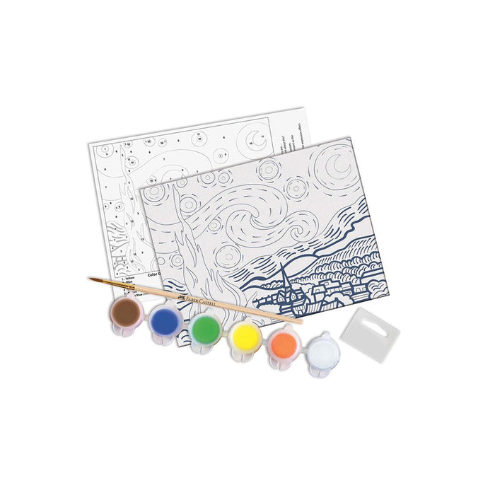 Faber Castell Paint By Number Museum Series - The Starry Night - #14301 Paint By Number