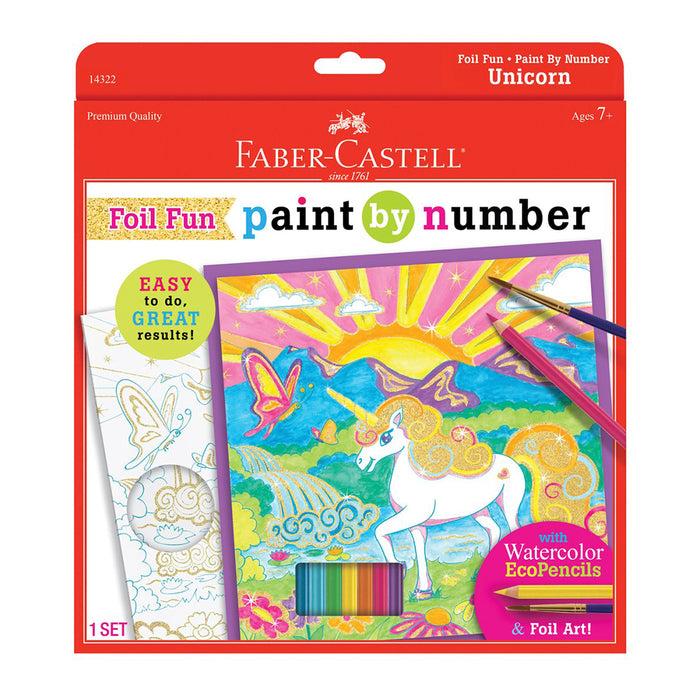 faber castell Paint by Number Unicorn Foil Fun - #14322 Paint by Number