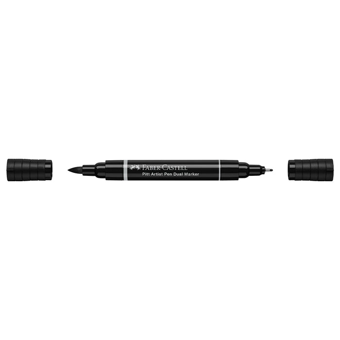 Faber Castell Pitt Artist Pen Dual Marker Black - #162199 Pitt Artist Pen