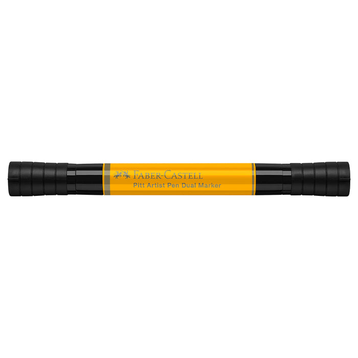 Faber Castell Pitt Artist Pen Dual Marker Dark Chrome Yellow - #162109 Pitt Artist Pen