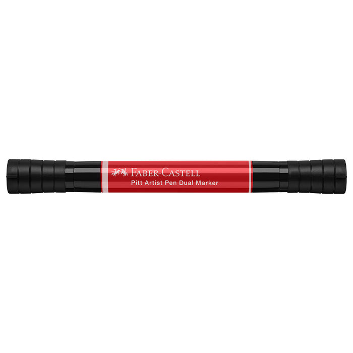 Faber Castell Pitt Artist Pen Dual Marker Deep Scarlet Red - #162119 Pitt Artist Pen
