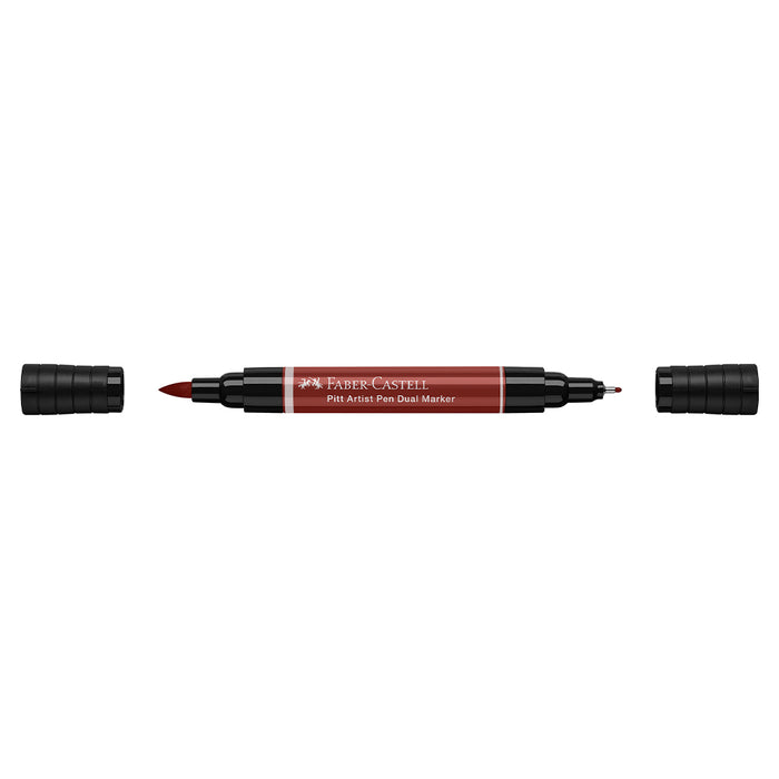 Faber Castell Pitt Artist Pen Dual Marker India Red - #162192 Pitt Artist Pen