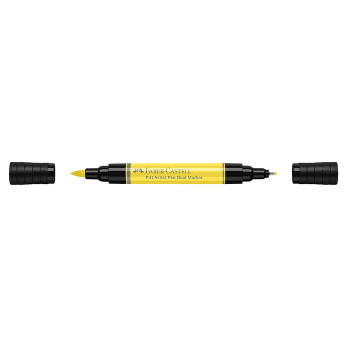 Faber Castell Pitt Artist Pen Dual Marker Light Yellow Glaze - #162104 Pitt Artist Pen