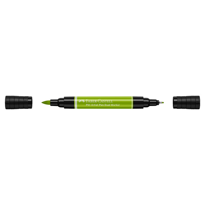 Faber Castell Pitt Artist Pen Dual Marker May Green - #162170 Pitt Artist Pen