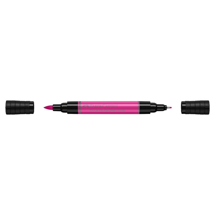 Faber Castell Pitt Artist Pen Dual Marker Middle Purple Pink - #162125 Pitt Artist Pen