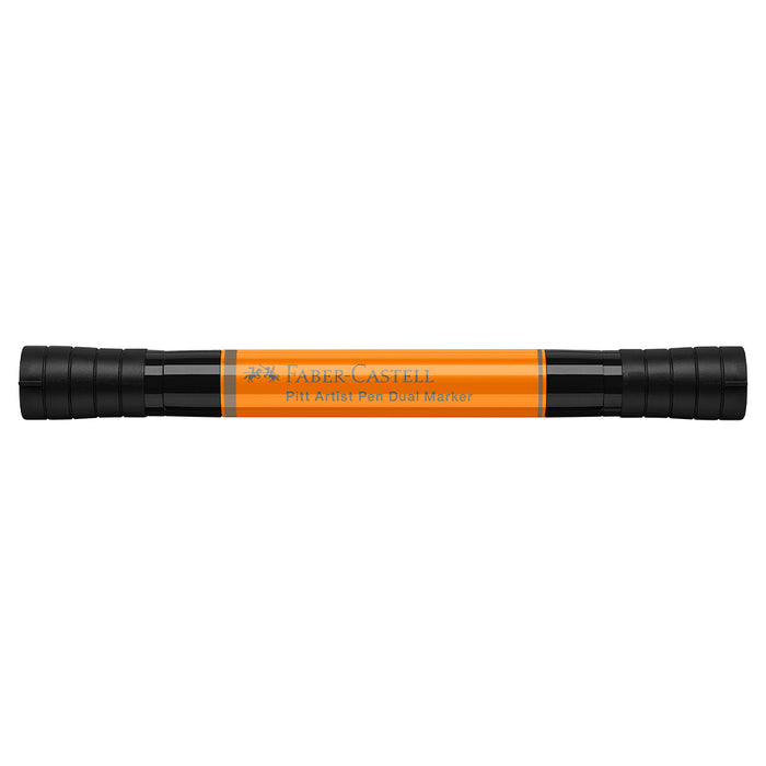 Faber Castell Pitt Artist Pen Dual Marker Orange Glaze - #162113 Pitt Artist Pen