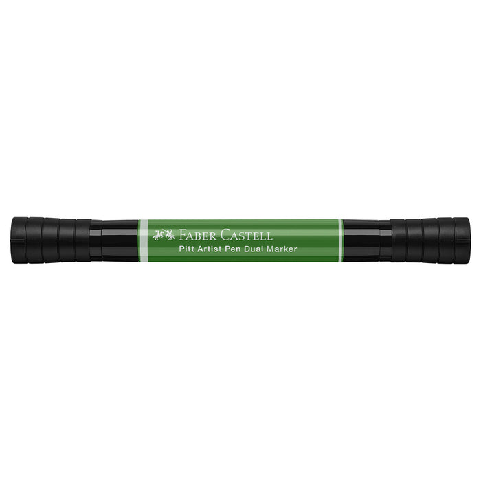 Faber Castell Pitt Artist Pen Dual Marker Permanent Green - #162167 Pitt Artist Pen